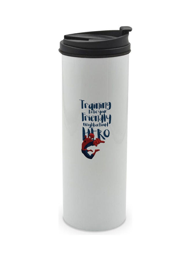 Training Spider Man Printed Tumbler With Lid Multicolour