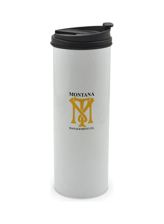 LIT Montana Management Printed Tumbler With Lid Multicolour 400ml - Image 1