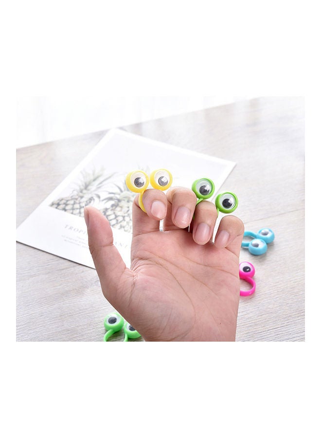 10-Piece Funny Big Eye Finger Rings Toys  - Image 3