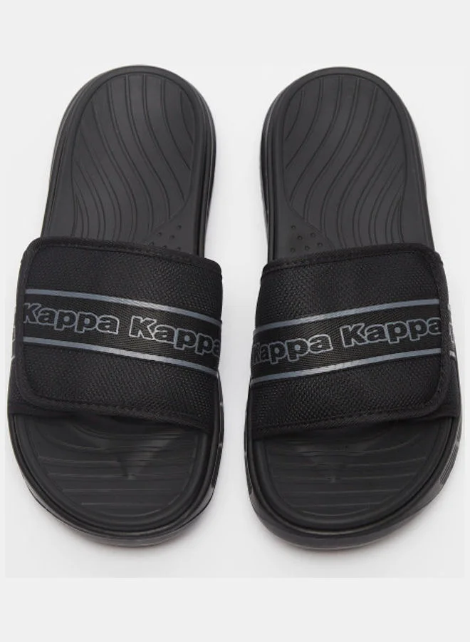 Kappa Comfortable Stylish Slides Black