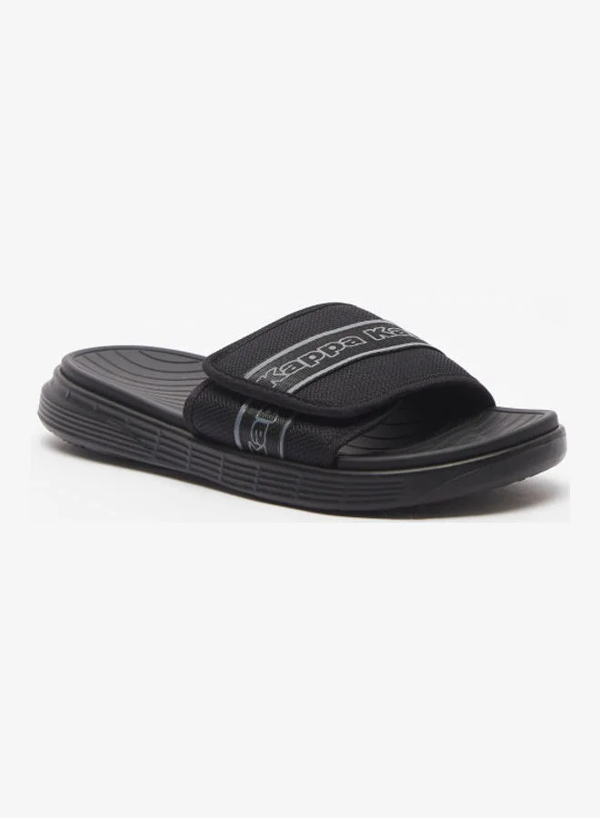 Kappa Comfortable Stylish Slides Black