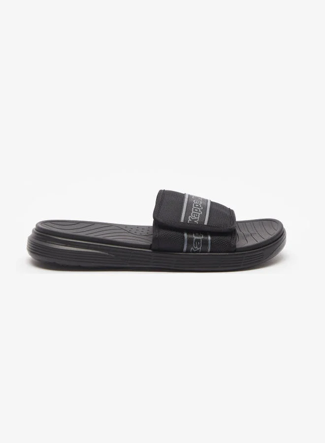 Kappa Comfortable Stylish Slides Black