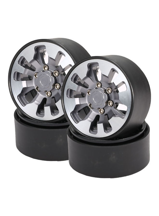 4-Piece Metal Wheel Rims | Best Price UAE | Dubai, Abu Dhabi