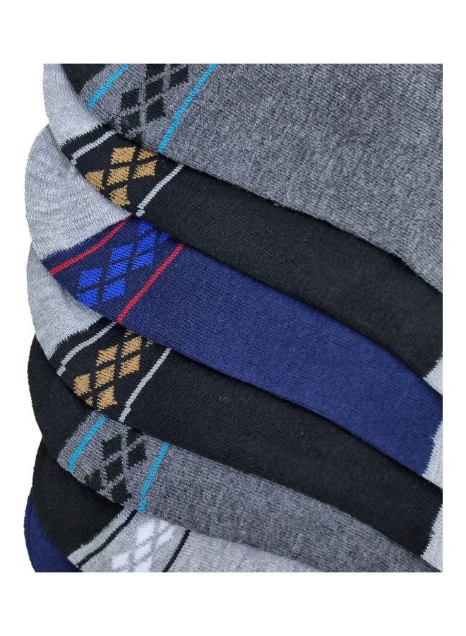 7 Pair Of Casual Ankle Socks Multicolour - Image 3