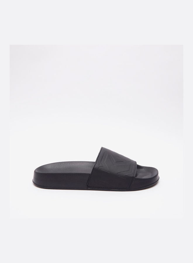 Kappa - Comfortable Stylish Slides Black - Image 1