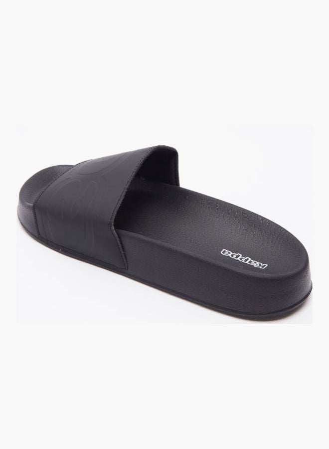Kappa - Comfortable Stylish Slides Black - Image 1