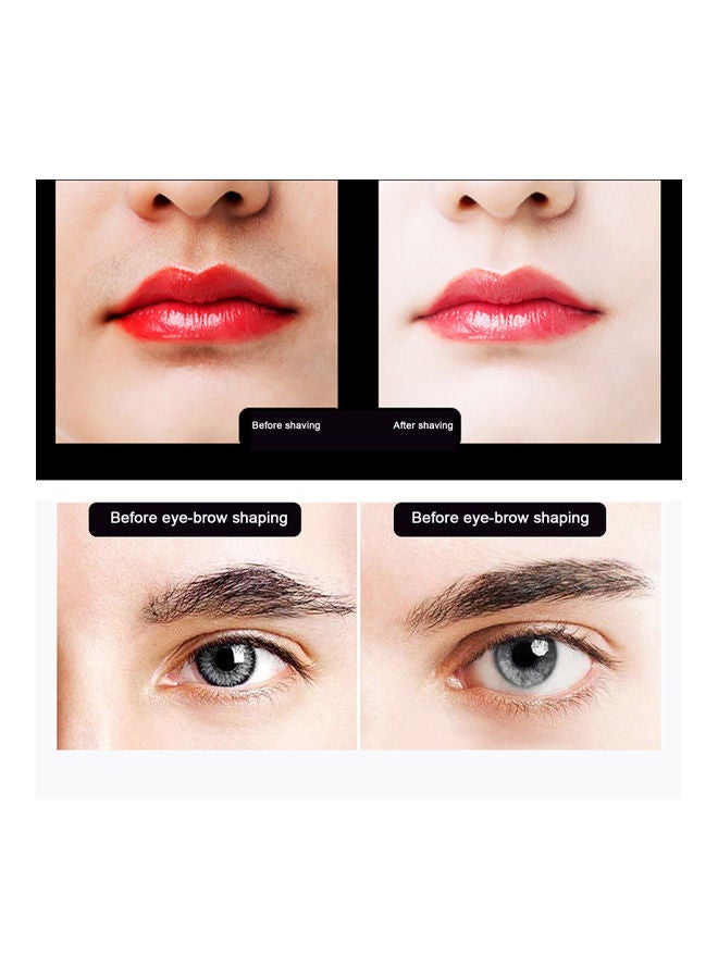 USB Charge Mini Electric Lipstick Design Shaving Machine Pink - Image 3