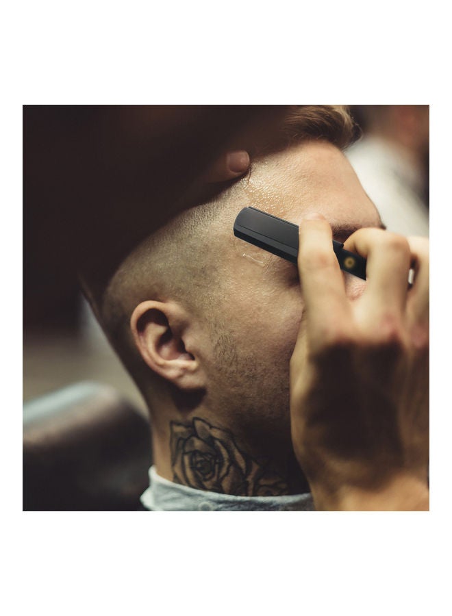 Straight Edge Manual Shaving Knife Black