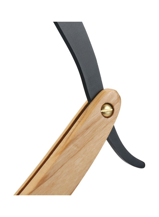 Straight Edge Manual Shaving Knife Black