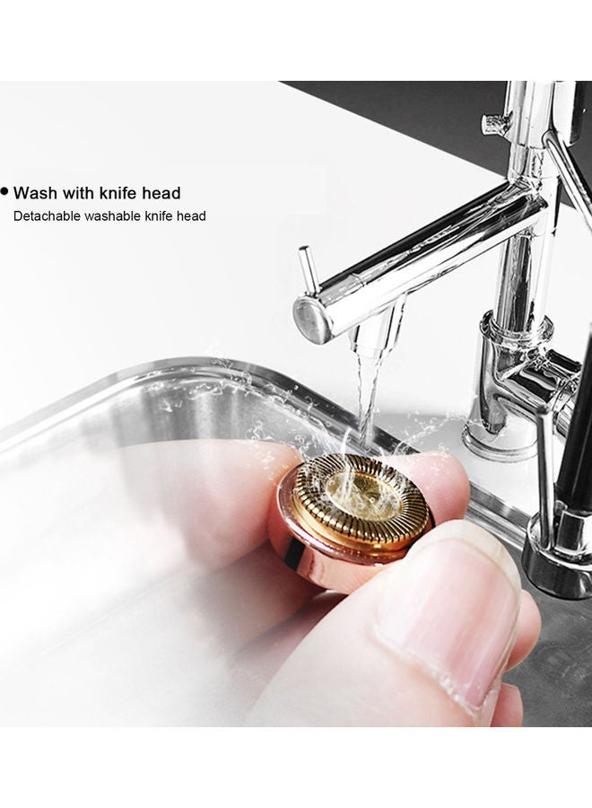 ماكينة حلاقة كهربائية صغيرة بتصميم أحمر الشفاه بمنفذ USB للشحن وردي - Image 5