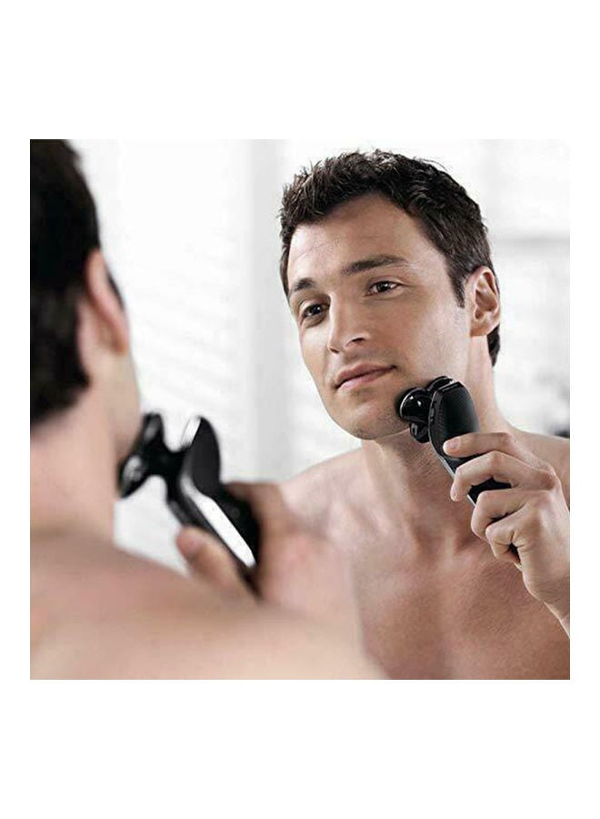 Generic - 3-Piece Replacement Shaver Blades Heads Replacement for Philips Norelco Razor HQ8 Dual Precision Silver - Image 1