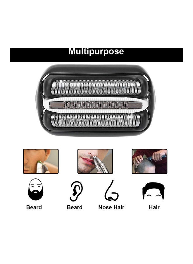 32B Foil and Replacement Shaver Head Compatible with Braun 3 Series Black - Image 3