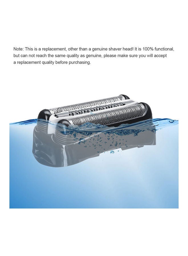 32B Foil and Replacement Shaver Head Compatible with Braun 3 Series Black - Image 5