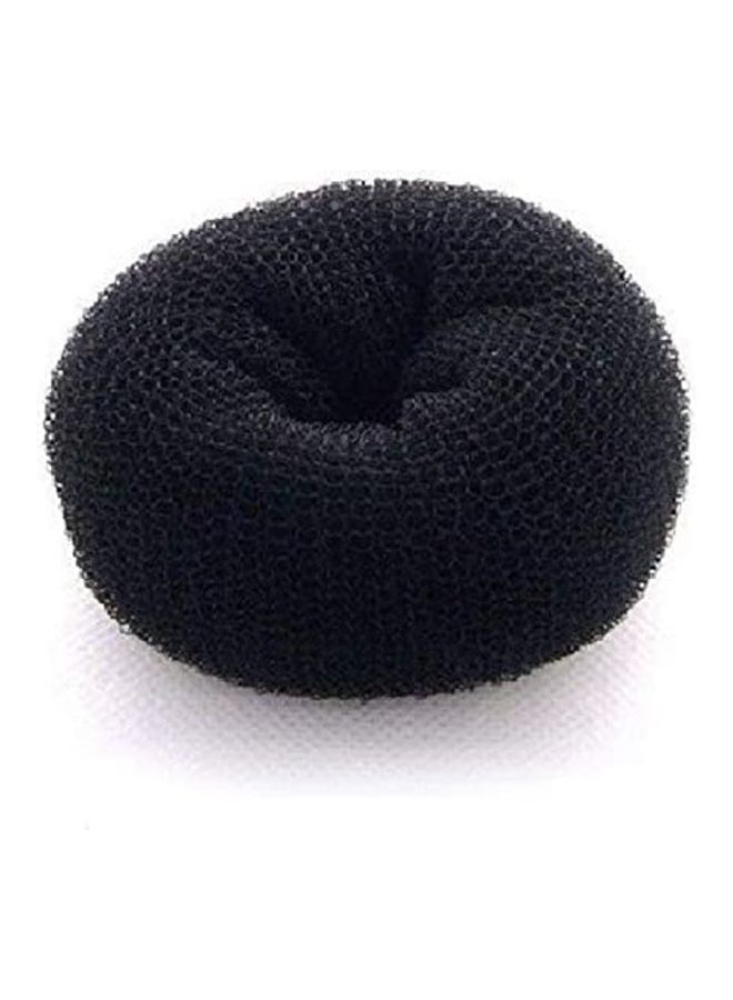 Generic - Hair Donut Bun Maker Ring Mesh Black - Image 1