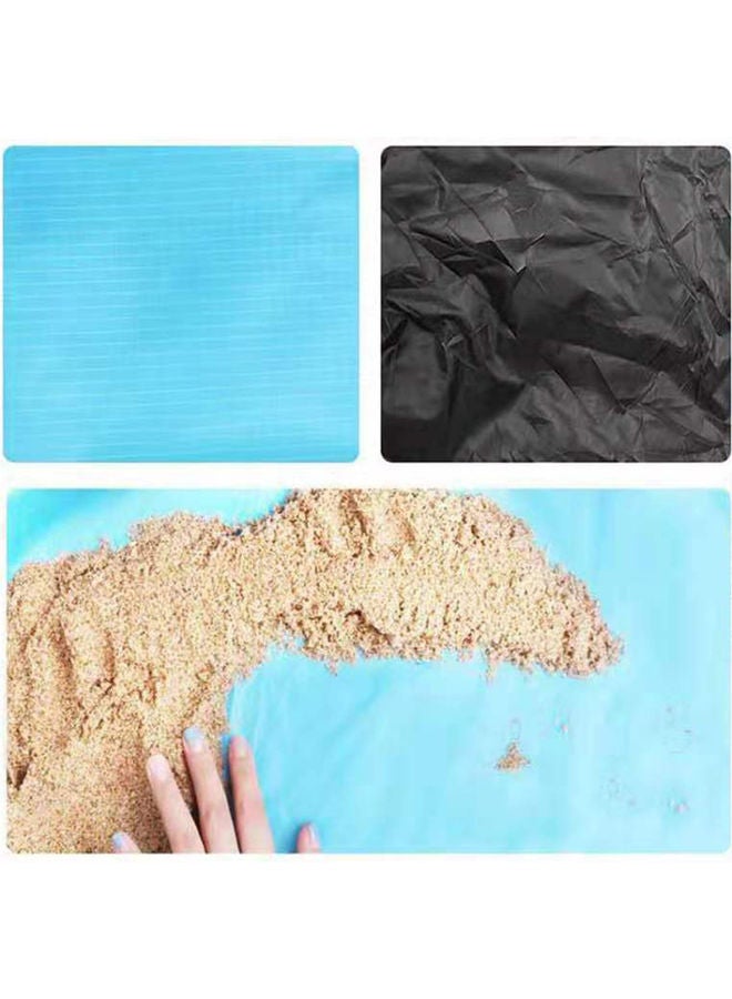 Waterproof Camping Play Picnic Mat Blue/Grey 16x8x12cm  - Image 3