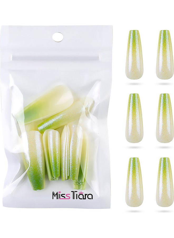 MissTiara - 96-Piece Removable False Nails Set Multicolour - Image 1