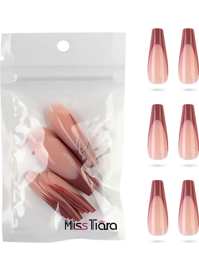 مس تيارا طقم أظافر صناعية قابلة للإزالة مكون من 80 قطعة متعدد الألوان - Image 2