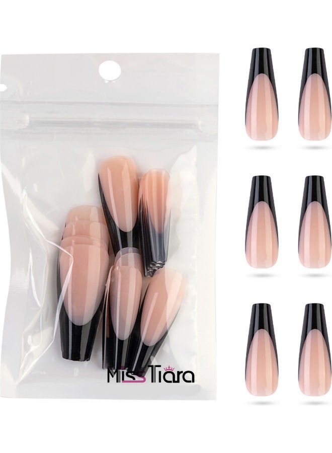 MissTiara - 80-Piece Removable False Nails Set Multicolour - Image 1