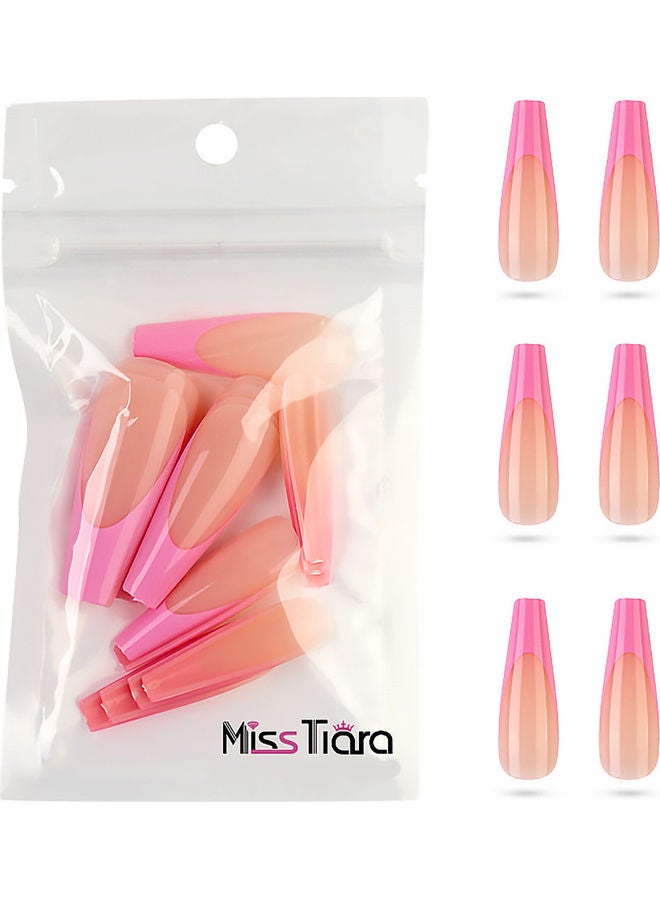 MissTiara - 80-Piece Removable False Nails Set Multicolour - Image 1