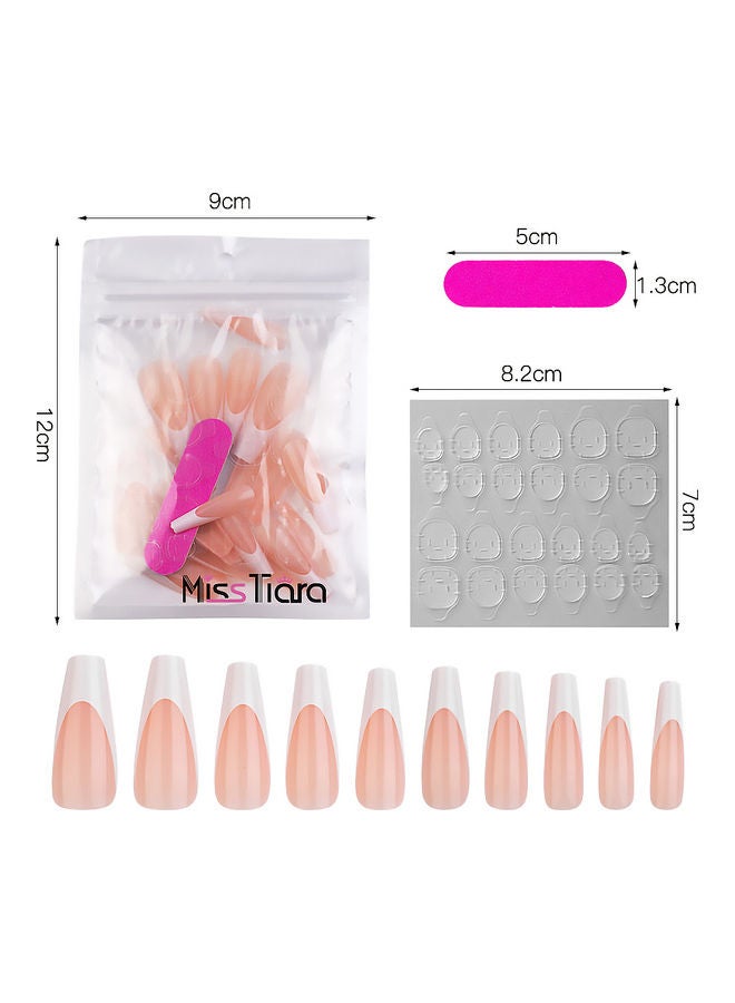 مس تيارا طقم أظافر صناعية قابلة للإزالة مكون من 80 قطعة متعدد الألوان - Image 3