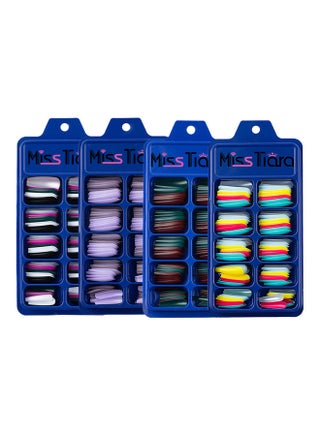 400-Piece Removable False Nails Set Multicolour - v1629262699/N50215952A_1
