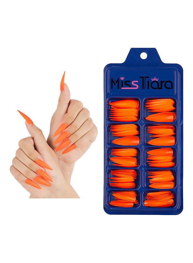 MissTiara - 500-Piece Removable False Nails Set Multicolour - Image 1