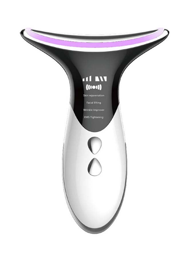 Double Chin Therapy Facial Lifting Vibration Neck Massager Multicolour - https://f.nooncdn.com/p/v1629264825/N48124699A_1.jpg?width=original