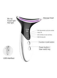 Double Chin Therapy Facial Lifting Vibration Neck Massager Multicolour - v1629264826/N48124699A_2