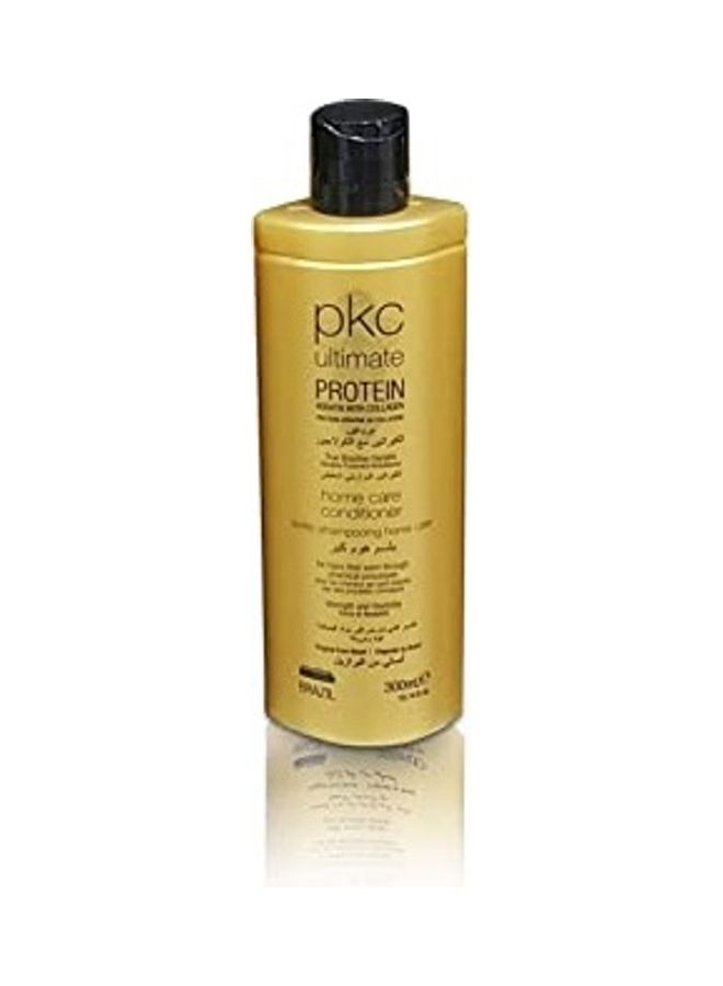 PKC Ultimate Protein Keratin with Collagen Home Care Shampoo And Conditioner Set Clear 2x300ml  - Image 2