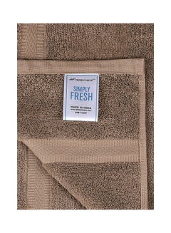 Trident 2-Piece Simply Fresh Bath Towel Set, Super Soft, Highly Absorbent, Fresh Feel, Quick-Dry, Easy Care, 500 GSM, 90% Cotton - 10% Polyester Towel, One Of The International Best Sellers ! Acorn  - Image 3