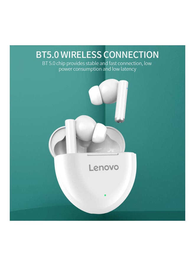 Lenovo HT06 Wireless BT Earbuds White - Image 2