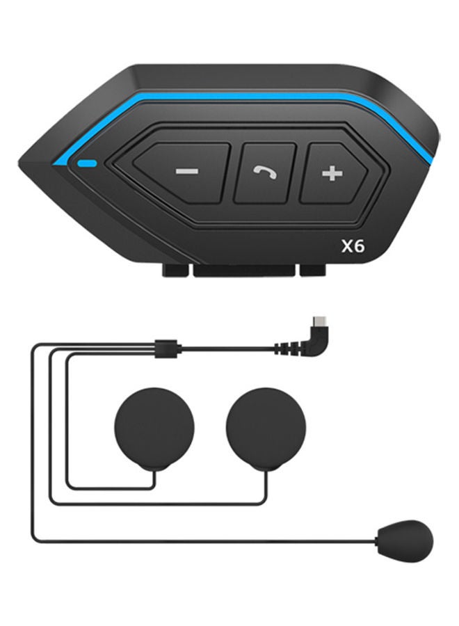 Motorcycle Helmet BT 5.0 Headset Black - Image 1