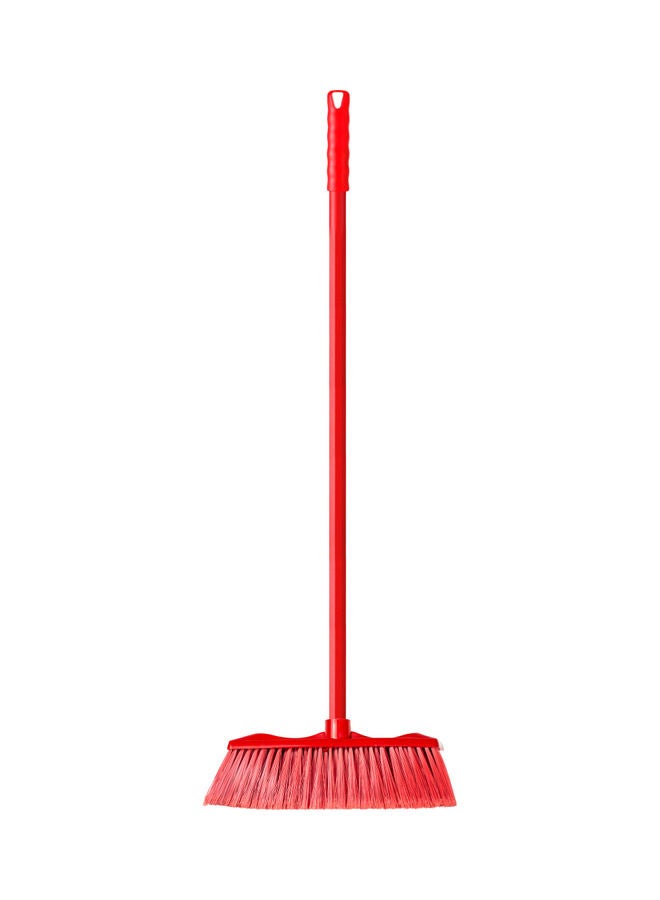 eudorex Scopa Broom With Handle Red 31x9x13.5cm - Image 1