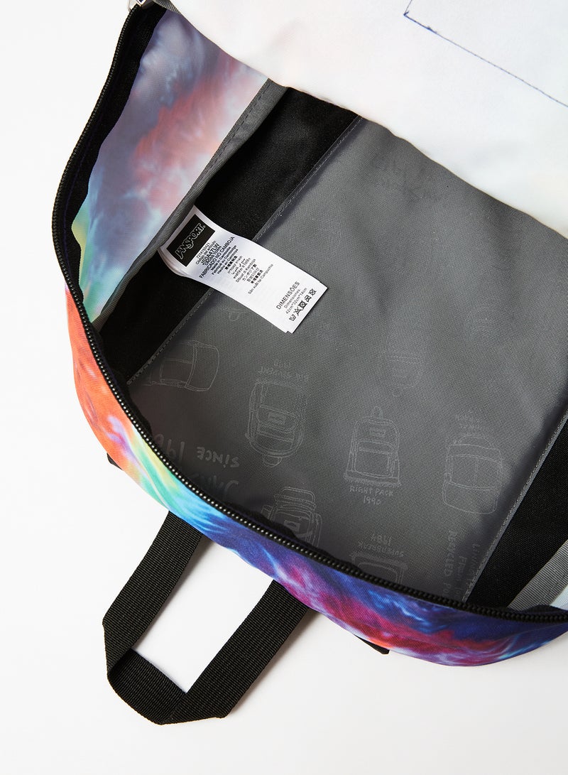 JANSPORT Cross Town Tie Dye Backpack Multicolour  - Image 4