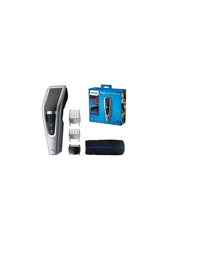 فيليبس ماكينة قص الشعر قابلة للغسيل من السلسلة 5000 طراز HC5630 أسود / رمادي