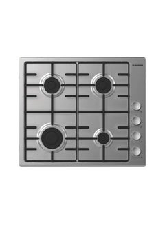 HOOVER Built-In Hob 4 Side Control Stainless Steel HHW6LCXEGY Silver 