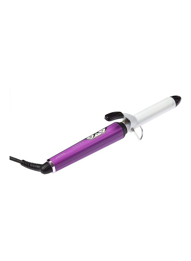 Sokany LCD Curling Iron White/Purple 551grams - Image 1