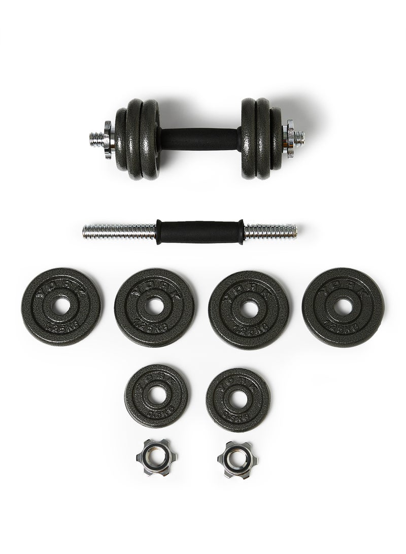 YORK 2-Piece Dumbbell Set 15kg - Image 3