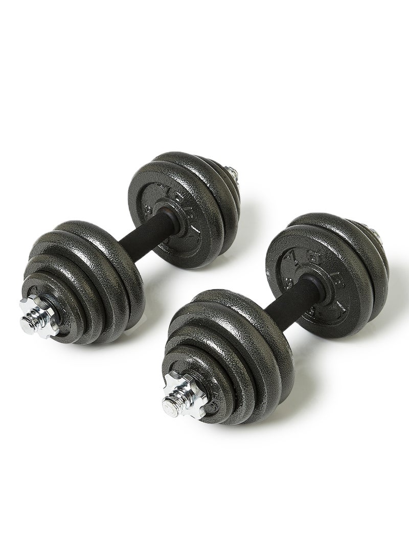 YORK 2-Piece Dumbbell Set 30kg - Image 2