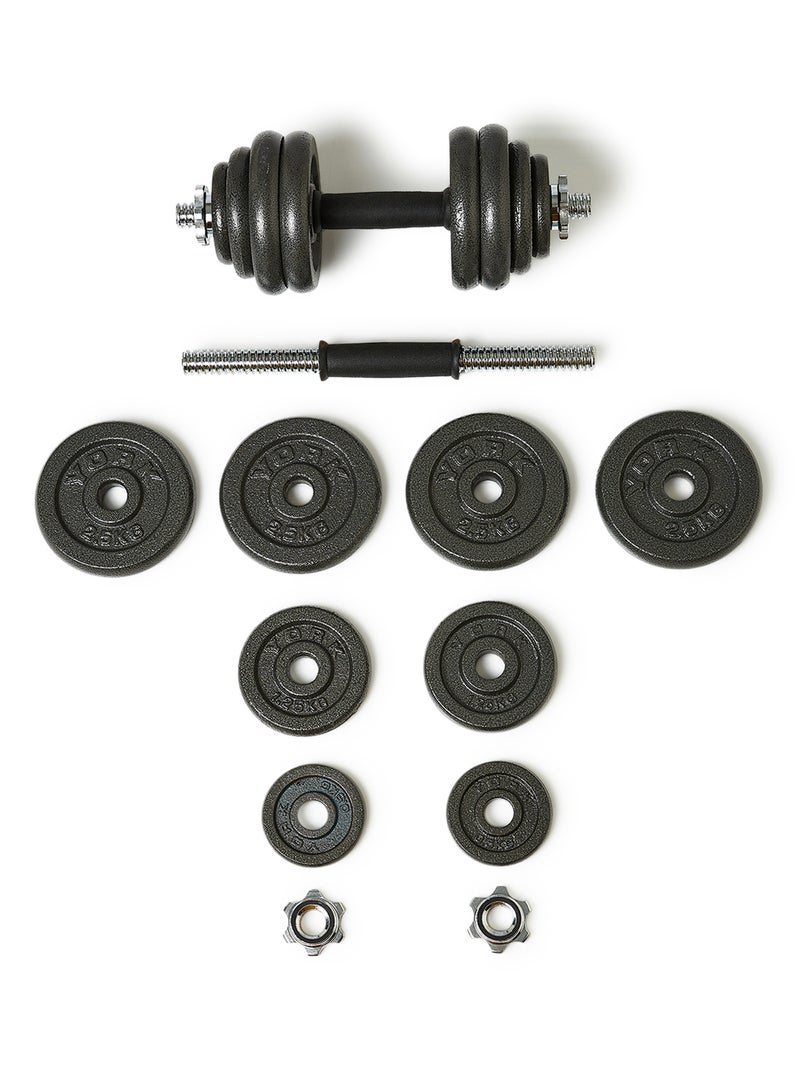 YORK 2-Piece Dumbbell Set 30kg - Image 3