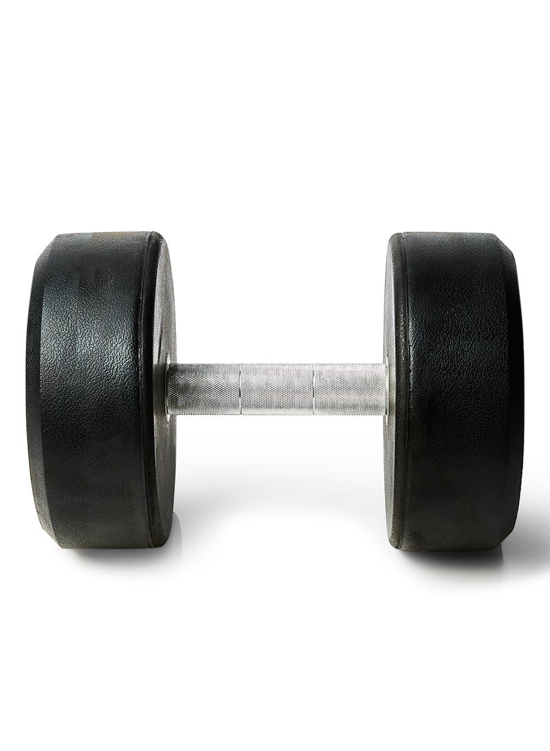 TA SPORT - Rubber Round Dumbbells 2 x 25kg - Image 1
