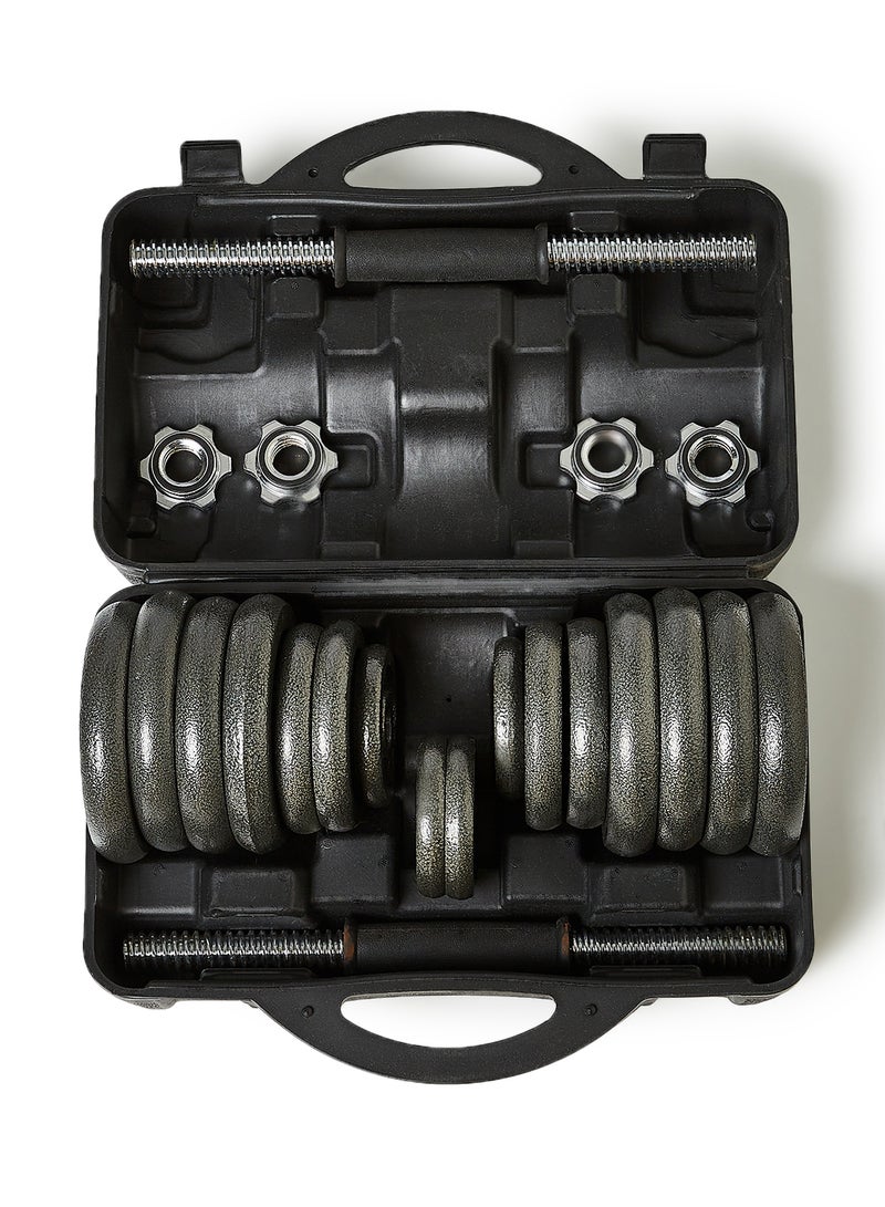 YORK 2-Piece Dumbbell Set 30kg - Image 4
