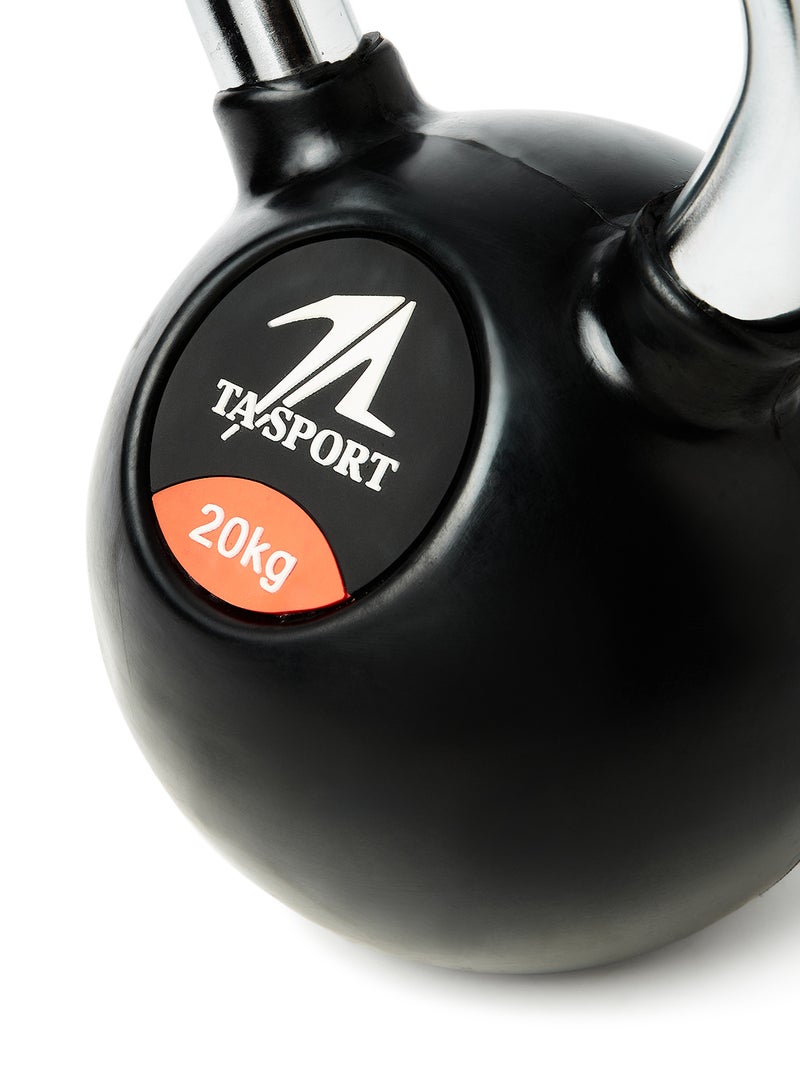 TA SPORT Rubber Kettlebel 20kg - Image 3