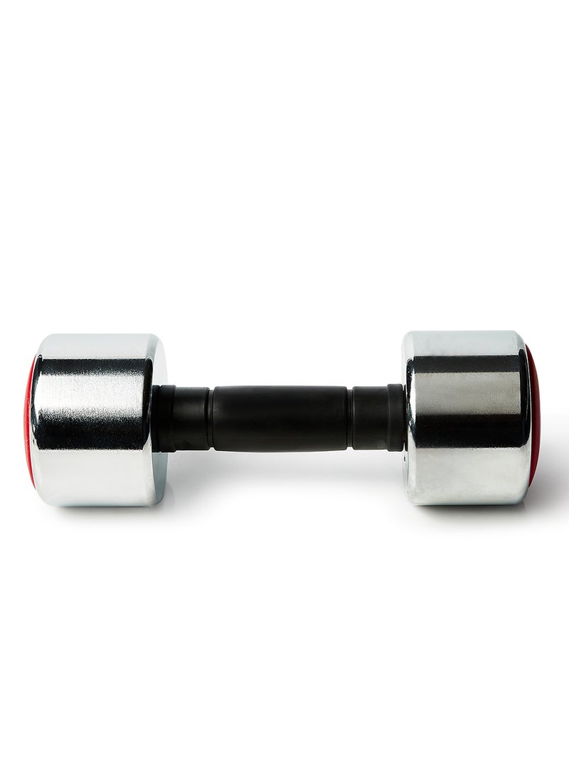 TA SPORTS Chromed Dumbbell 6Kg Anti-Slip Handles IR92017  - Image 2