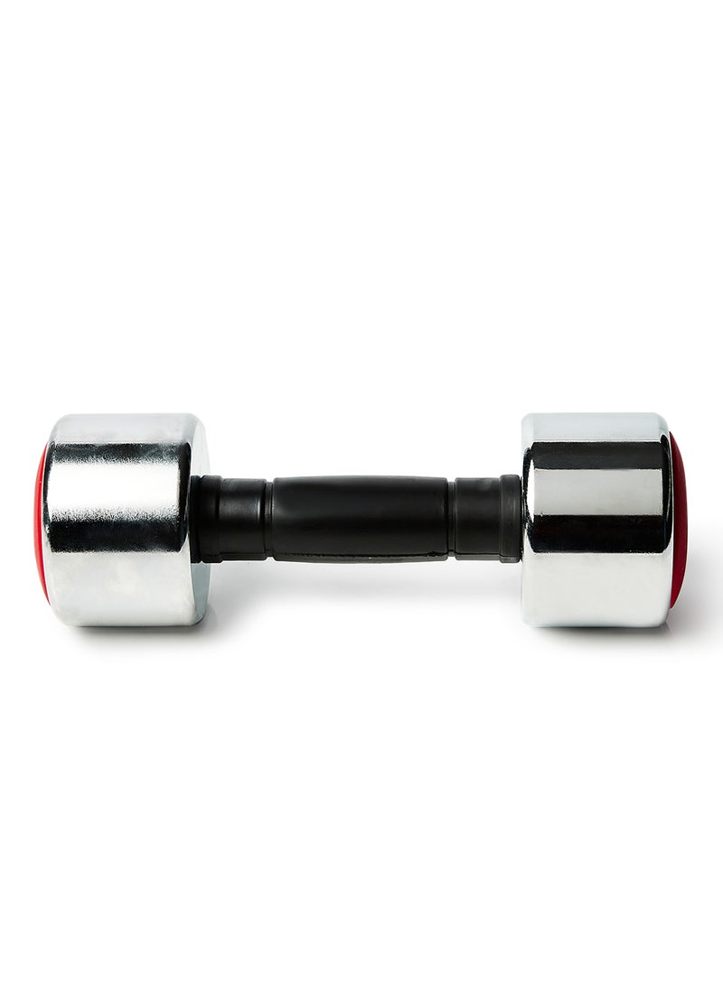 TA SPORTS 2-Piece Chromed Dumbbells 2x5kg  - Image 2