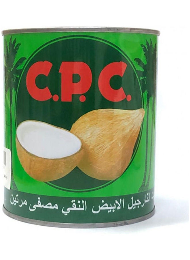 ماركة غير محددة - زيت النارجيل الأبيض النقي مصفى مرتين متعدد الألوان 680ملليلتر - Image 1