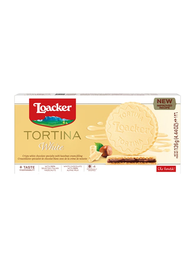 Loacker Tortina  White 126grams  - Image 1