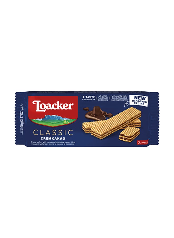 Loacker Wafer Cream Kakao 90grams - Image 1