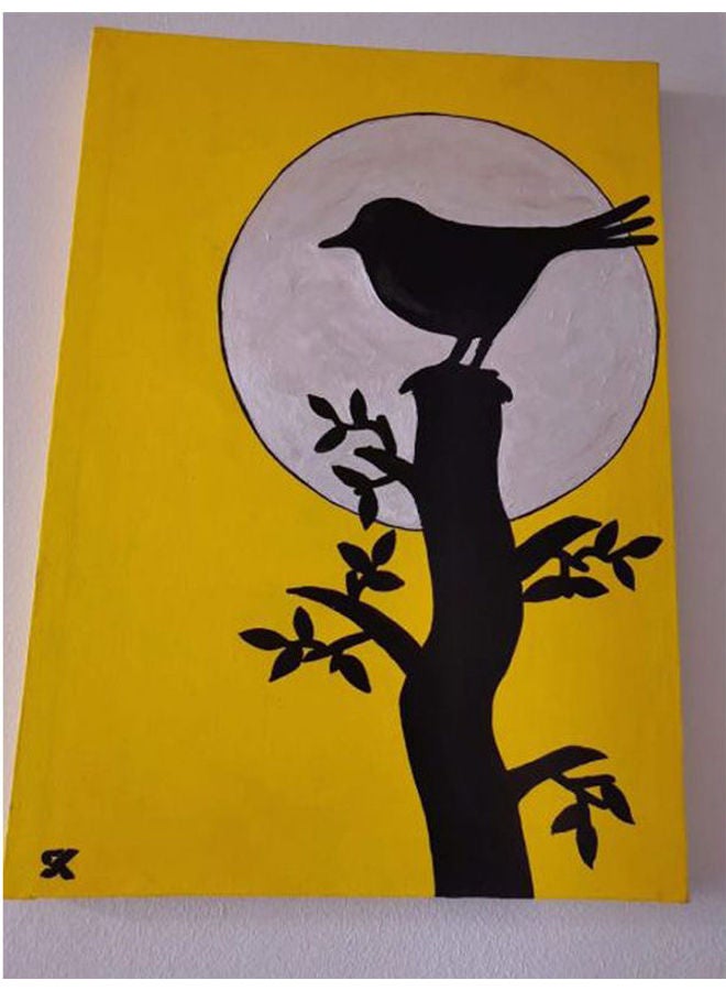 The Hope hand painted tableau large Multicolour 70X50cm