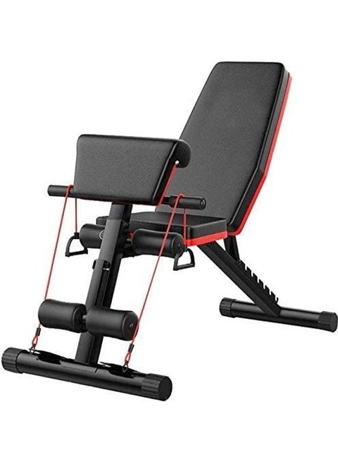 مقعد تمارين قابل للطي ومتعدد الاستخدامات وقابل للتعديل . ‎105 x 30 x 30 cmسم